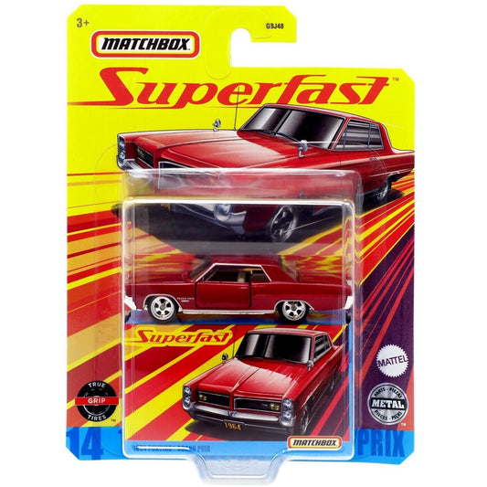 Matchbox | Superfast | 1964 Pontiac Grand Prix | #14 | GBJ48 Mix 8 | GNY10