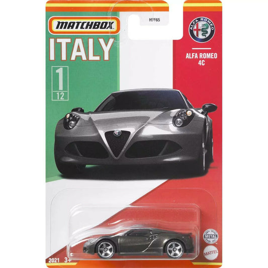 Matchbox | Stars of Italy | Alfa Romeo 4C | 1/12 | HFF65