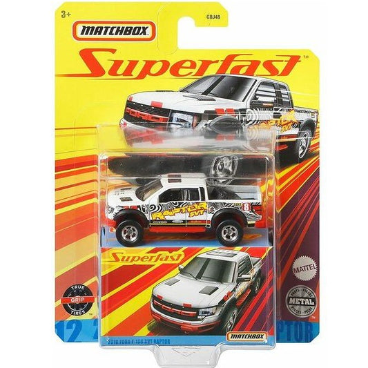 Matchbox | Superfast | 2010 Ford F-150 SVT Raptor | #12 | GBJ48 Mix 8 | GNY12