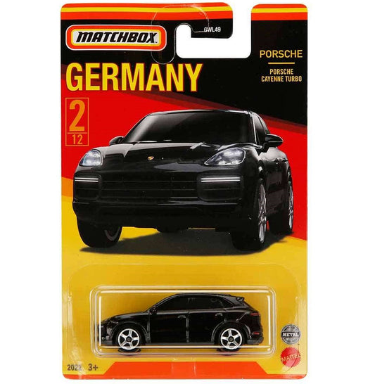 Matchbox | Stars of Germany | Porsche Cayenne Turbo | 2/12 | GWL49 979D