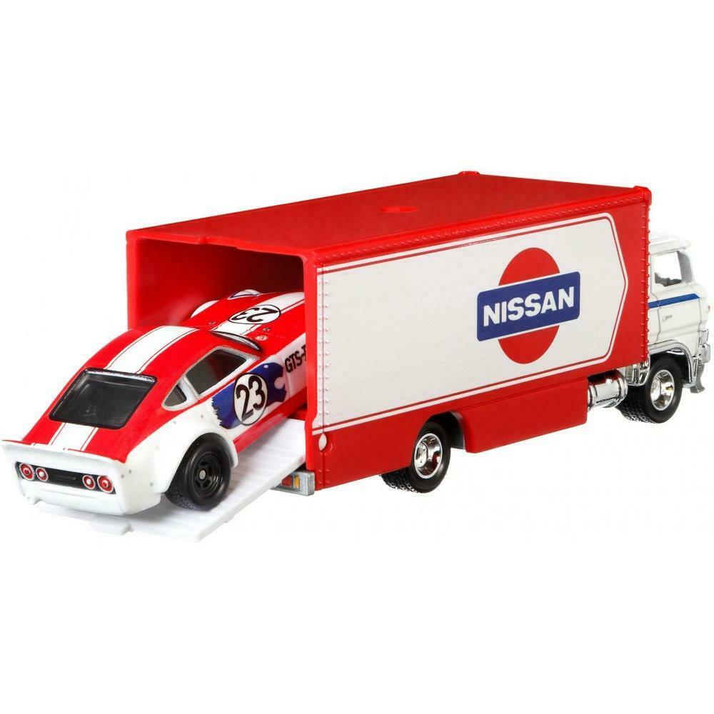 Hot Wheels Nissan Fairlady Z & Sakura Sprinter – Team Transport #11 FYT14 FLF56 1/64 Die-Cast Model