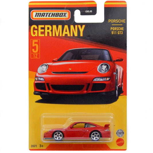 Matchbox | Stars of Germany | Porsche 911 GT3 | 5/12 | GWL49 979B