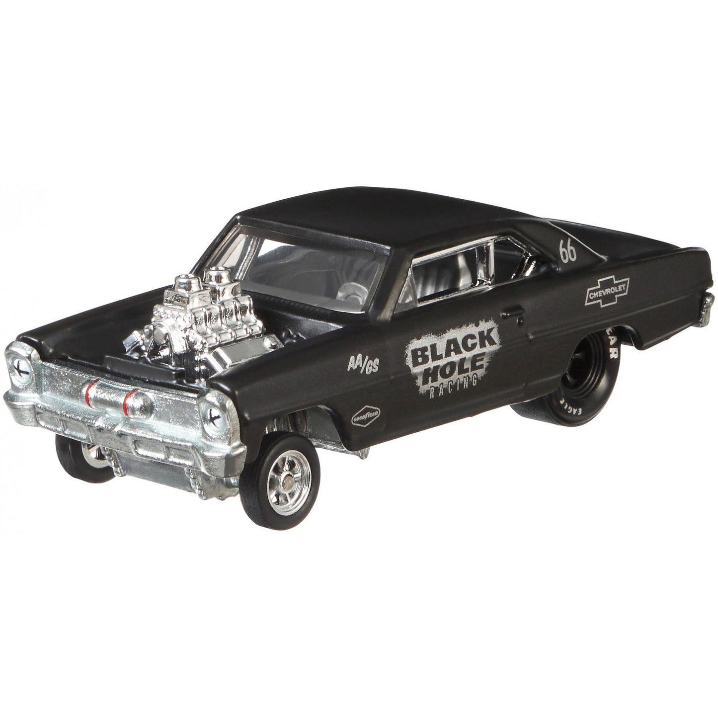 Hot Wheels 1:64 '66 Super Nova & Retro Rig – Team Transport #7 FYT09 FLF56 Die-Cast Model