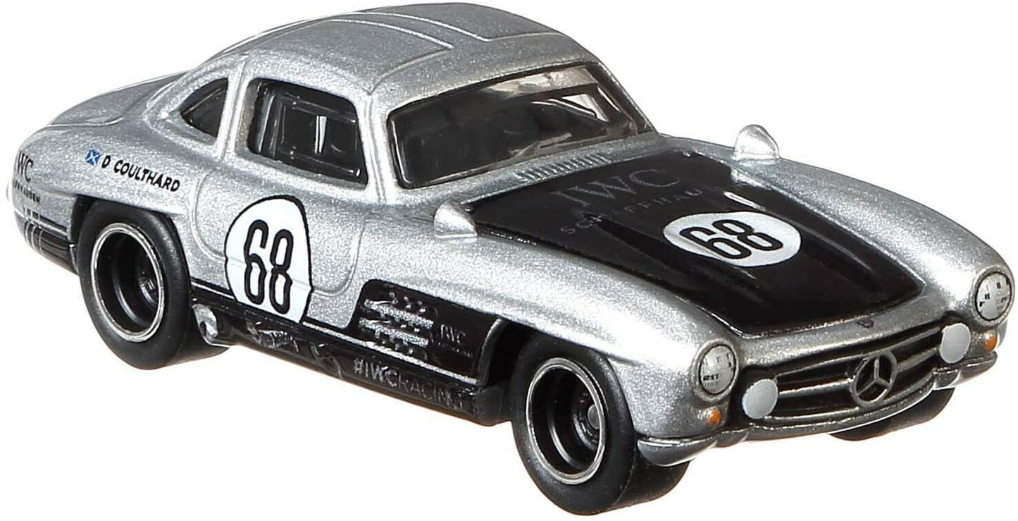 HotWheels Team Transport | Mercedes-Benz 300 SL & Euro Hauler IWC Racing #21 | FLF56