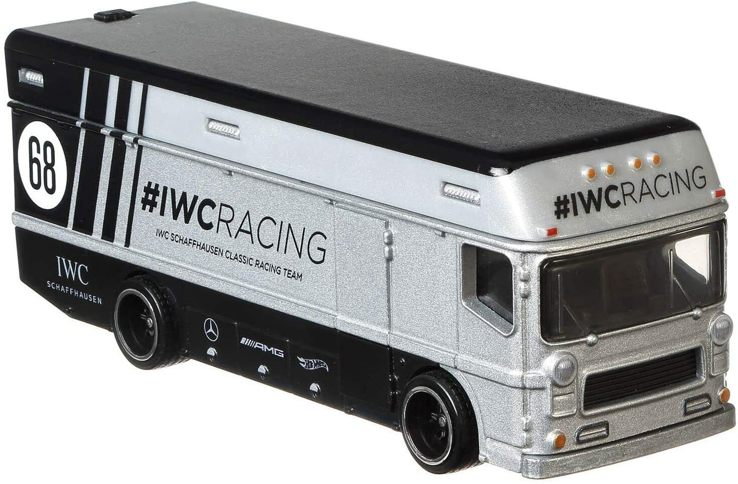 HotWheels Team Transport | Mercedes-Benz 300 SL & Euro Hauler IWC Racing #21 | FLF56