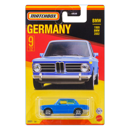 Matchbox | Stars of Germany | 1969 BMW 2002 | 9/12 | GWL49 979A