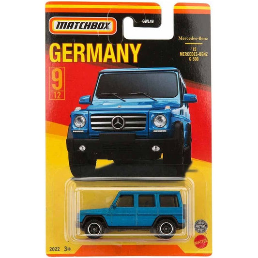 Matchbox | Stars of Germany | '15 Mercedes-Benz G 500 | 9/12 | GWL49 979C